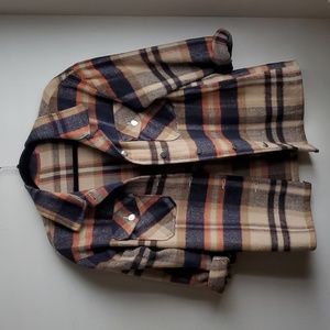 Flannel pattern Shacket